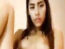 Small Tits Webcam Babe Won't Stop Masturbating Until She Cums Hard