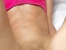 Thin Cunt With Mouth Masturbation Clit Close Up Pretty Leaking Orgasm Orgasm