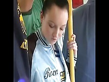 Jenny Anderson Groped On Bus By 2 Guys And Gets Creampied In Both Holes