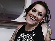 Tattooed Slut Rizzo Ford Anal Screwed