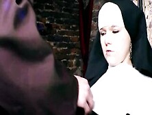 Nun Pounded With A Monk During The Erotic Roleplay Into Costumes