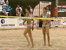 Sezin & Burcu - Bugra & Megi - Beach Volleyball