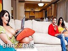 Brazzers - Harley Haze's Sexy Roommate Sarah Arabic Is A Total Thirst Trap For Her Bf Apollo