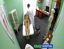 Fakehospital Slim Natural Young Student Cums For Check Up
