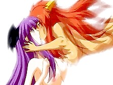 By The Demon,  Chin Hugs The Princess From The Battle Maiden And Thrusts Into Her And Cums Inside Her.