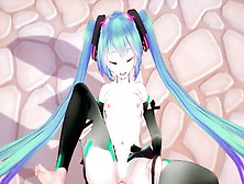 Cyber Miku Takes It In Every Hole : 3D Hentai Parody