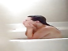 Wife Takes A Bath