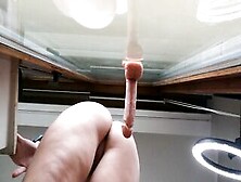 Fucking My Soak Snatch With A Long Suction Cup Vibrator Placed On The Window - Subscribe For More !!