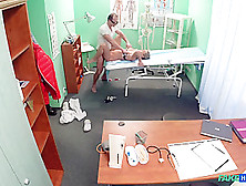 Caitlin In Hot Blonde Loves The Doctors Muscles And Smooth Talking Charm - Fakehospital
