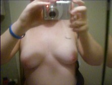 Chubby Teen Girl Shows Us Her Nice Tits