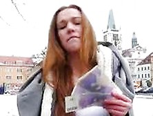 Czech Girl Flashes And Fucked For Money