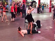 Dancer Accidentally Pisses In Public