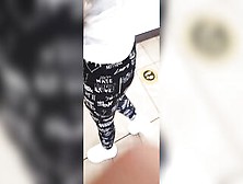 Step Cougar Banged And Gigantic Creampie On H&m Pants Into A Public Changing Room (Sex With Step Son)