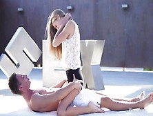 Aesthetic Outdoor Sex With A Passionate Young Hottie Anjelica