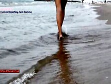 Best Foot Fetish Walking In The Sea