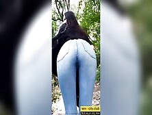German Girl Gets Outside Pounded! On A Walk In The Forest