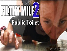 Milf Scat Play In Public Bathroom