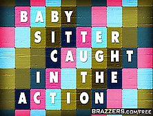 Babysitter Caught In The Action Scene Starring Jill Kassidy And Keiran