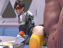 Tracer Taking A Wide Studs Hard Prick