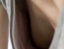 Asian Downblouse Shows Her Hot Little Tits