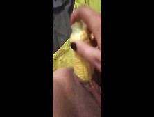 Wet Chubby Twat Corn Fucking