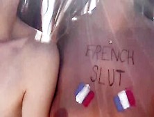 2 Young French Cunt With Mouth Suck Strangers On The Naturist Beach Of Cap D'agde