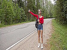 Sexy Hitchhiker Eva Lexx Got Her First Anal Sex With A Stranger Who Fucked Her Hard In The Ass Flx006 - Analvids