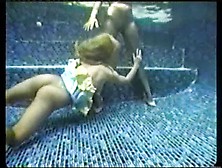 Karen White Stripped Off Naked Underwater