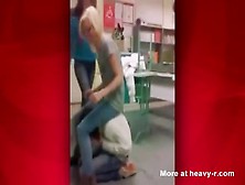 Russian Schoolgirl Beaten In Classroom