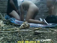 Hot Amateur Indian Fmm Threesome In The Barn With Busty Milf
