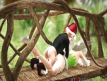 3Dxpassion - Crazy Gnome Fucks Hard A Sexy Fairy Outdoor