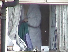 Filming A Babe Through Her Bedroom Window