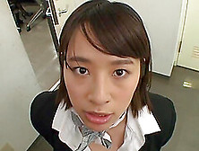 Pov Video With Japanese Girl Being Fucked In The Office - Haruna Hana