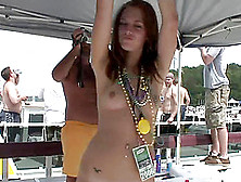 Tattooed Vixen Shows Off Her Nice Ass In A Kinky Bikini Party
