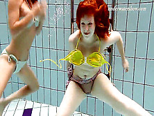 Super-Fucking-Hot Underwater Lezzies Ala And Lenka Get Insatiable