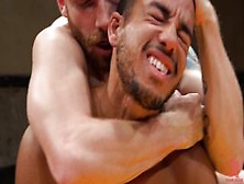 Rough Wrestling Escalated Into Raw Gay Sex On The Floor