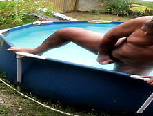 I Filmed My Gay Grandfather Bathing In The Outdoor Pool Gay Amateur