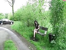 Amateur Butt Fucked In The Park