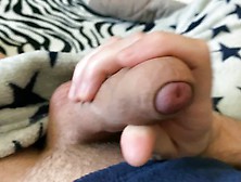 Hot Guy Wanking His Stiff Big Dick Until Spurting A Huge Cumshot While Moaning And Wearing Pjs - 4K