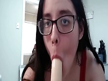 Owned Fotze In Dildo Fuck In The Kitchen
