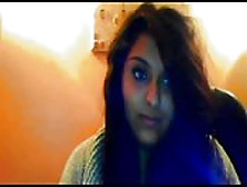Cute Brunette Talks Dirty To The Webcam
