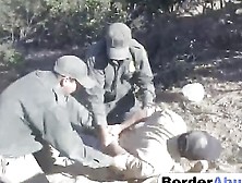 Blonde Teen Captured And Fucked On The Border