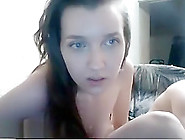 Dude Spanks His Girlfriend On Webcam