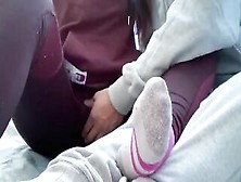 Beauty Freaky 18 Yo Gotten Screwed Into The Tent During Camping