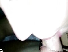 Close Up Sloppy Oral Cummed