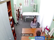 Fakehospital Both Doctor And Nurse Give New Patient Thorough Sexual Checkover