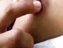 Tobie Teenie With Tiny Breasts Finger Bang Her Cunt At The Garden