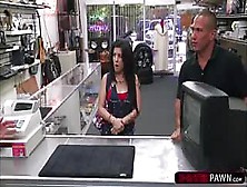 Hot And Brunette Cuban Woman Sells Her Tv And Gets Fucked By Shawn