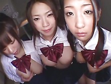 Horny Japanese Model Satomi Suzuki,  Aimi Sakamoto,  Aoi Mizumori In Crazy Group Sex,  Amateur Jav Movie