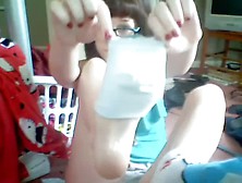 Nerd Girl Webcam Feet